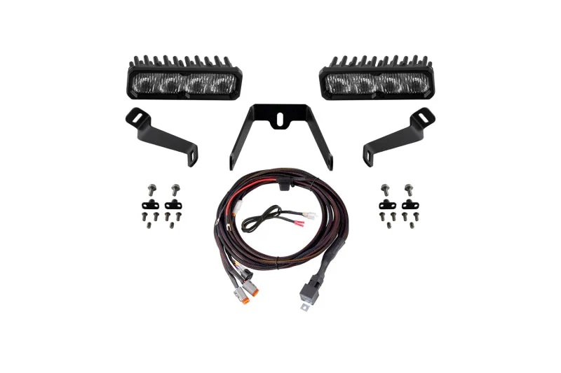 Diode Dynamics 2015-2017 Subaru WRX SS6 Pro LED Kit White Fog 6000K