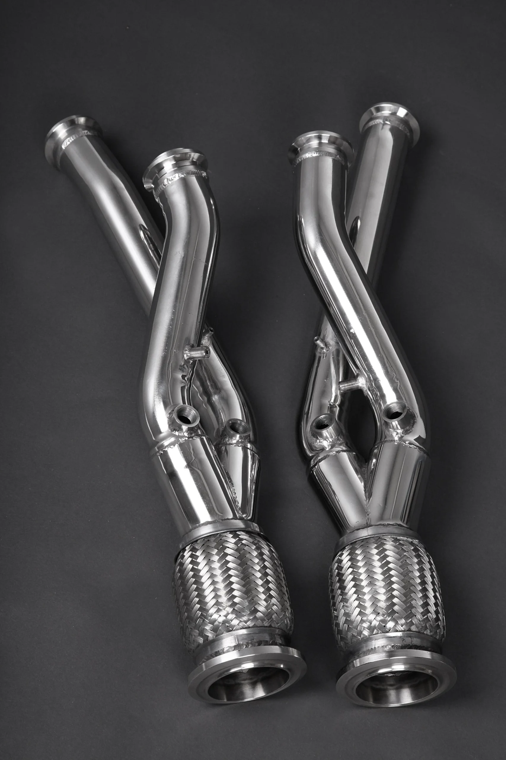 Lamborghini Aventador - Racing Spare Pipes + Heat Protection
