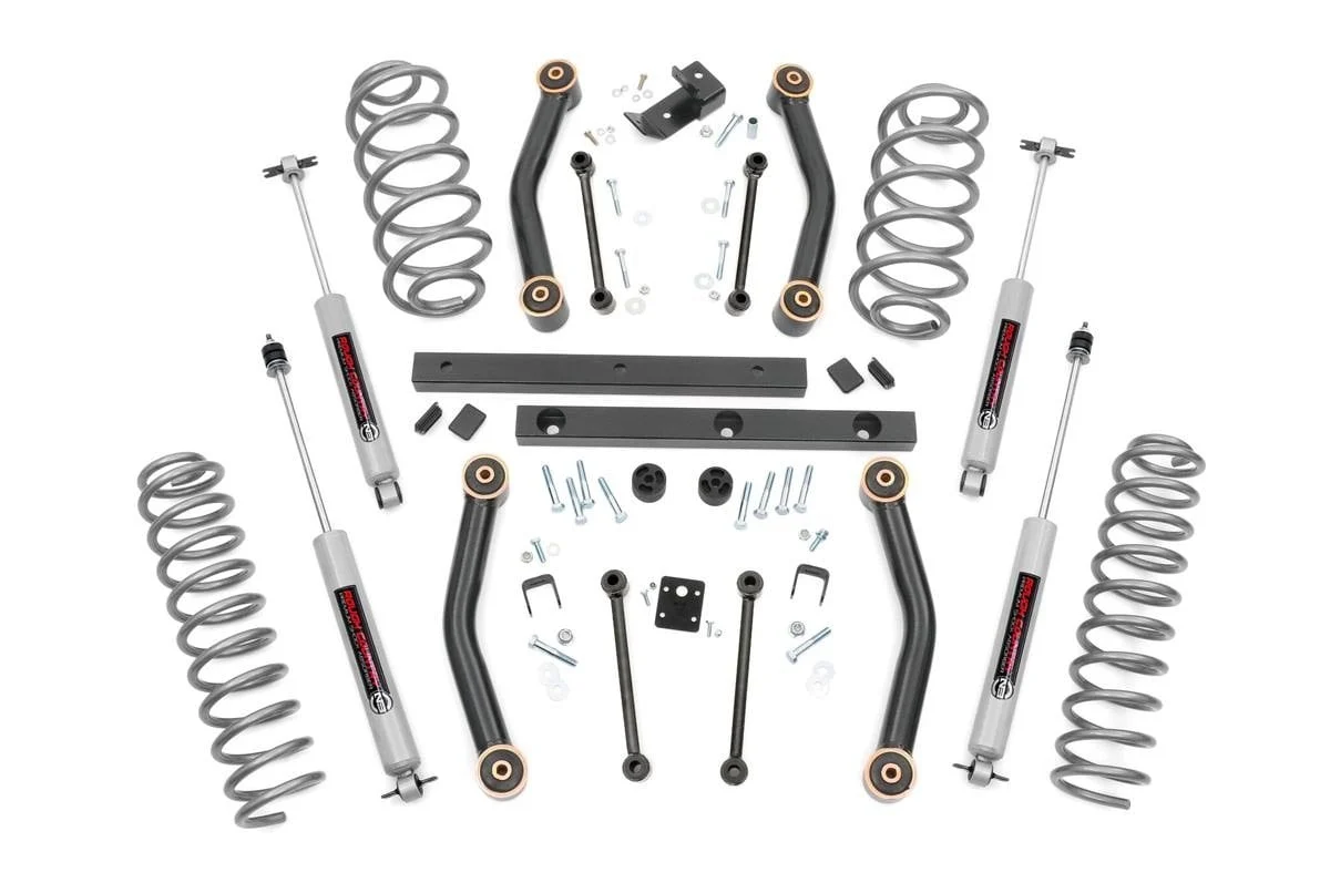4 Inch Lift Kit | Jeep Wrangler TJ 4WD (1997-2002)