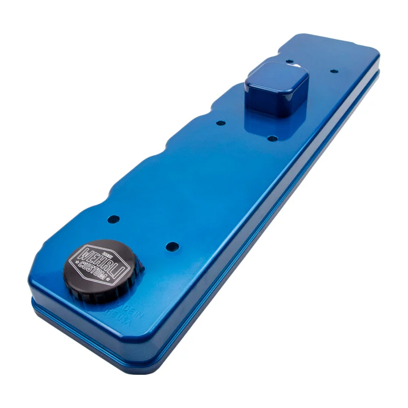 Wehrli 06-18 Cummins WCFab X D&J Precision Billet Valve Cover - Illusion Blueberry