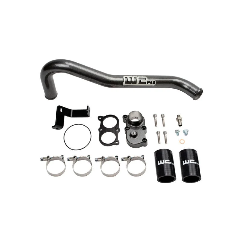 Wehrli 06-10 Duramax LBZ/LMM Thermostat Housing Kit - Kiwi Green