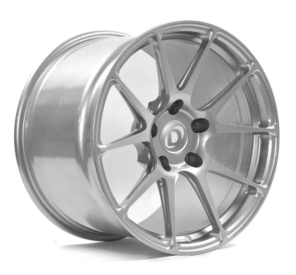 Forgeline GA1R Performance Wheel Set - 2008-2013 BMW M3 Front: 19 x 9 - Rear: 19 x 10 - Silver - Dinan Center Cap - E90/E92/E93