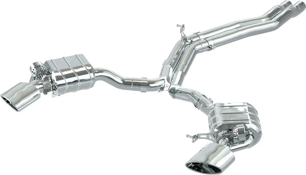 Audi RS5 (F5) Coupe - ECE Valved Exhaust, MidPipes + RS Oval Tips (CES3)