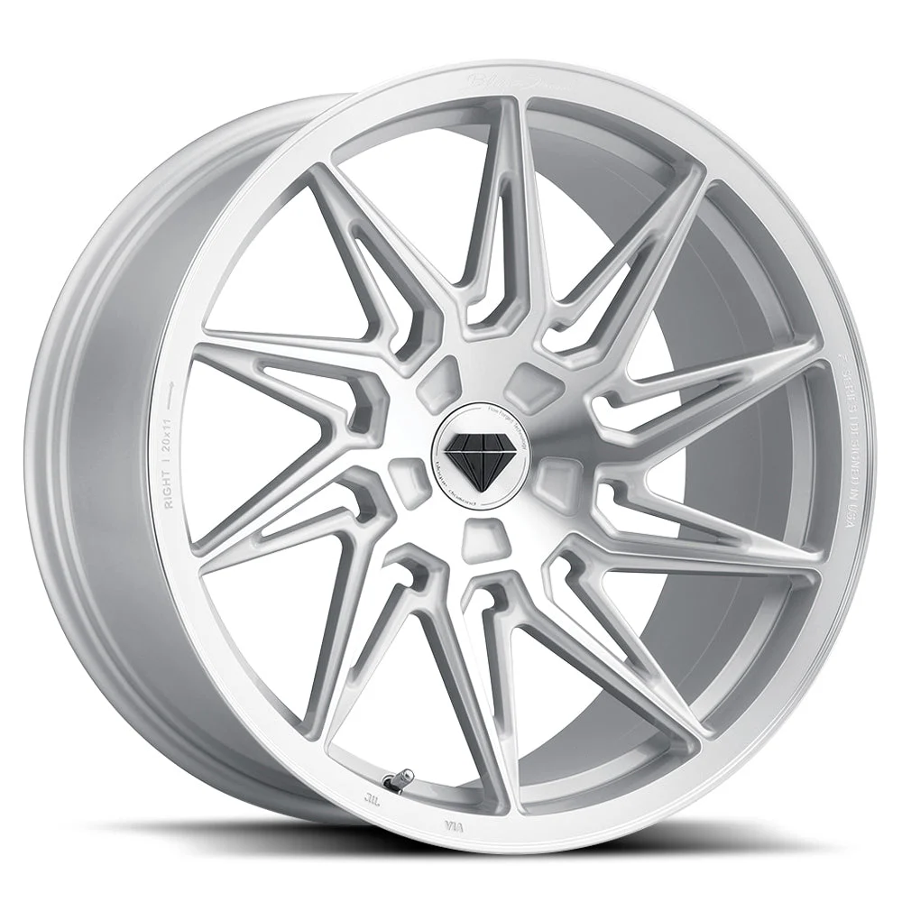 Blaque Diamond BD-F20 - Silver Brushed Face