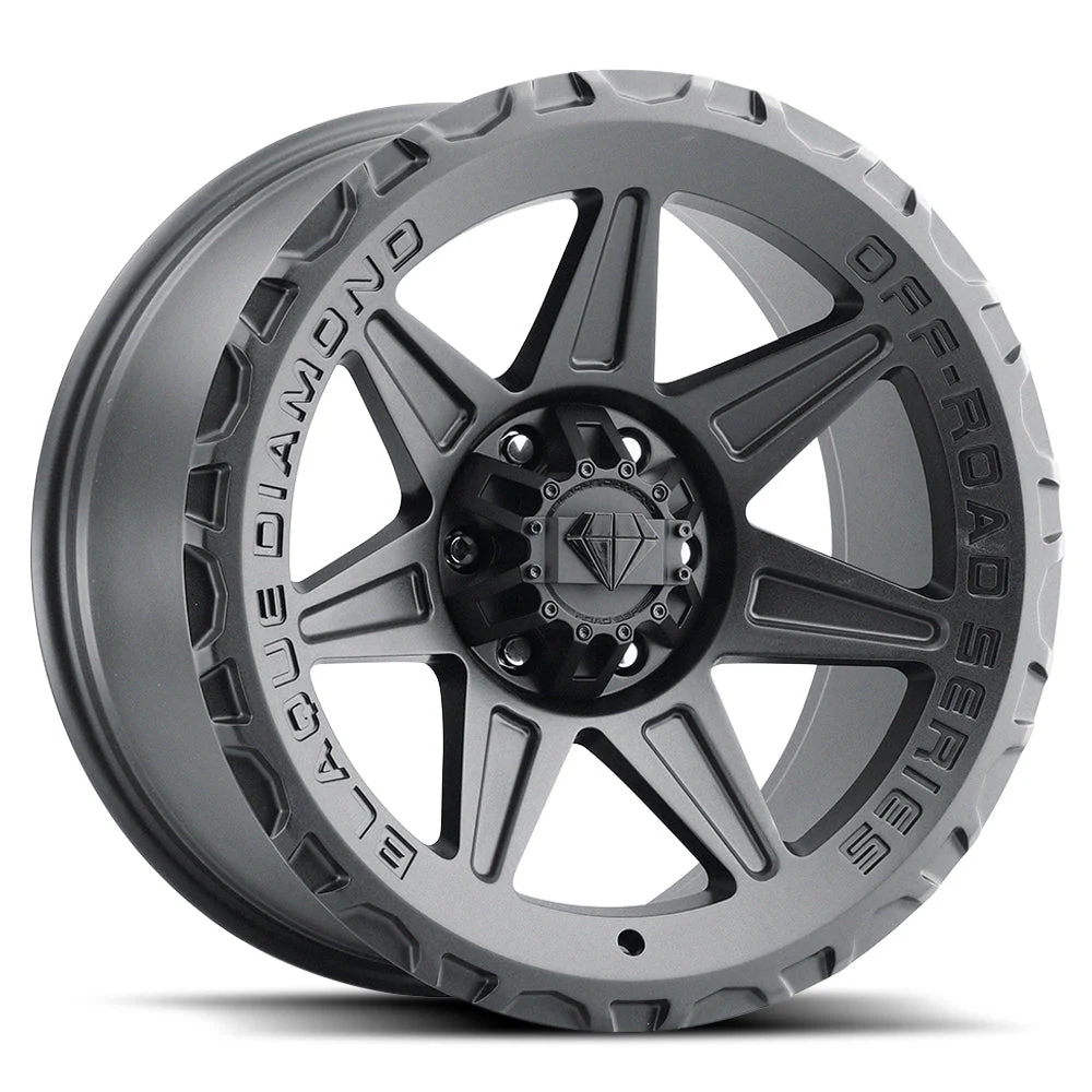 Blaque Diamond BD-O102 - Matte Textured Black