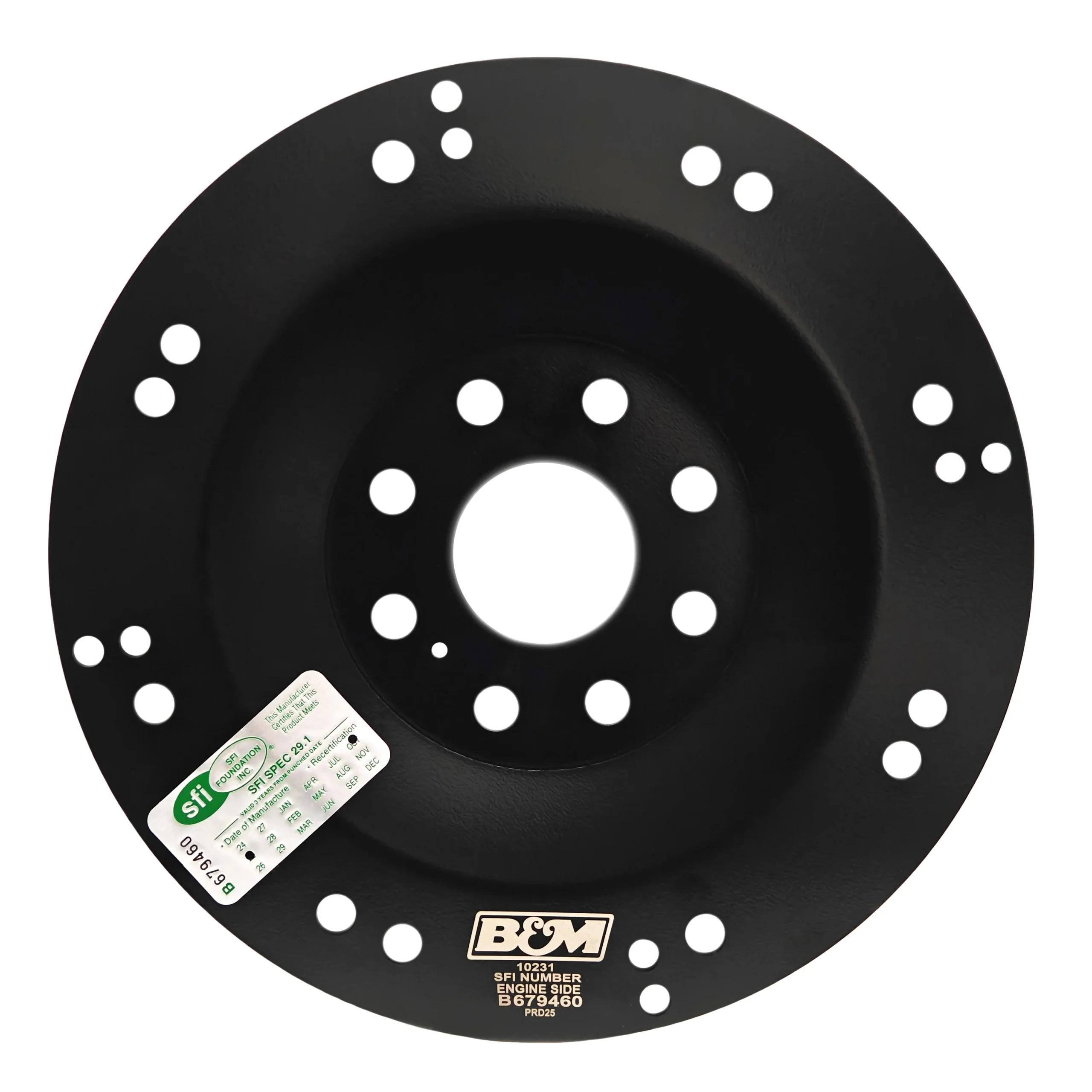 B&M Steel SFI Certified Flexplate - Mopar A727 and A904