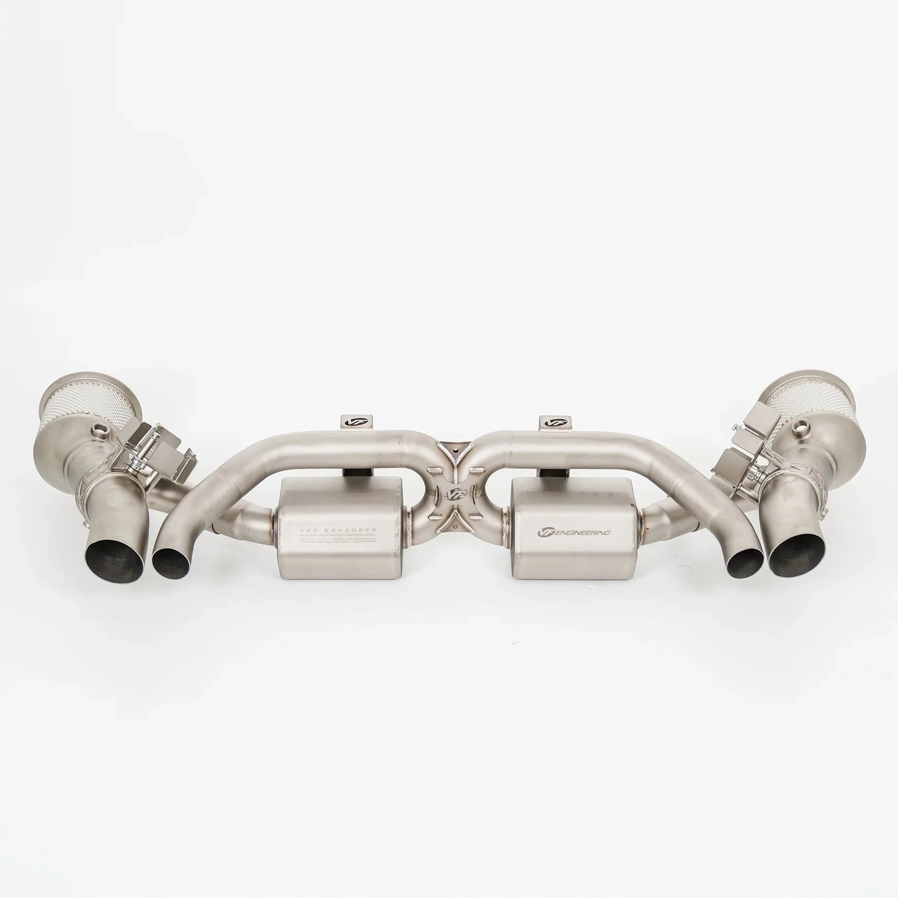Titanium Valved Catback Exhaust System - 2019-2024 Porsche 911 Carrera (C2/C4/C2S/C4S/GTS)