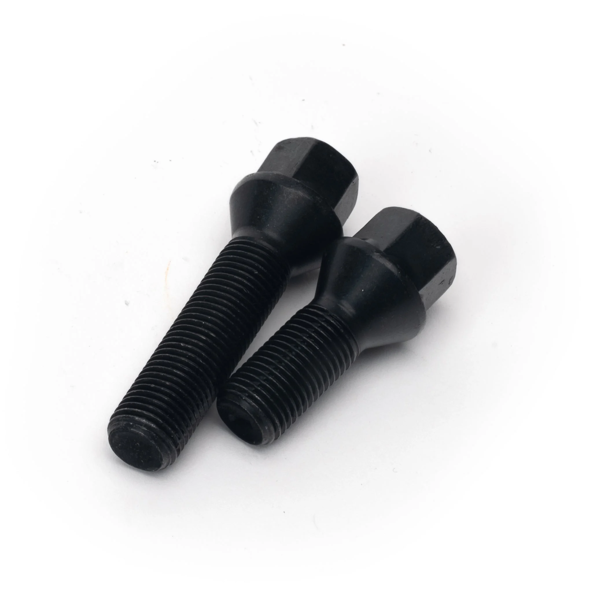 M14x1.5 Black Wheel Bolt for 5-Lug VW / Audi (Cone Seat)