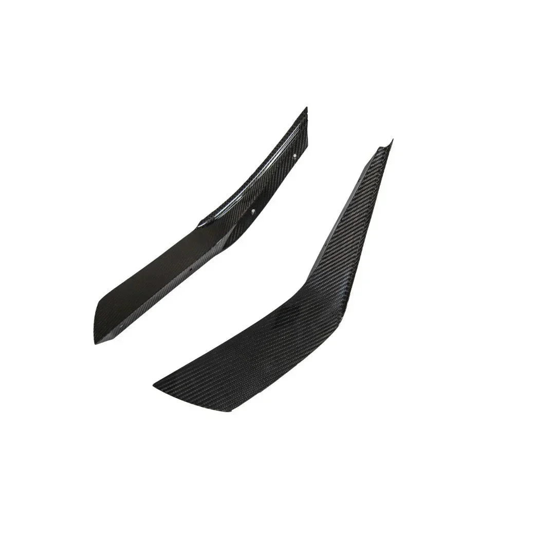 APR Performance Carbon Fiber Front Bumper Canards for 2024+ Ford Mustang Dark Horse