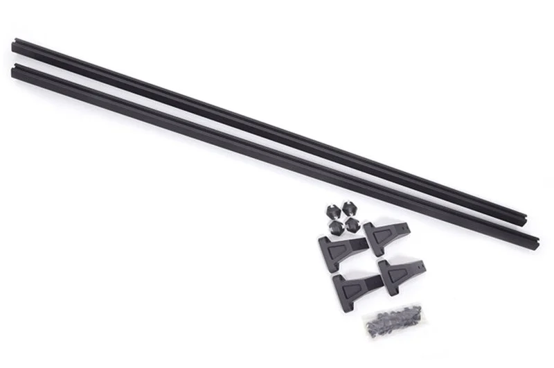 Dee Zee Cargo Management - Universal Hex Series Cross Rails - 68in. Kit - Texture Black