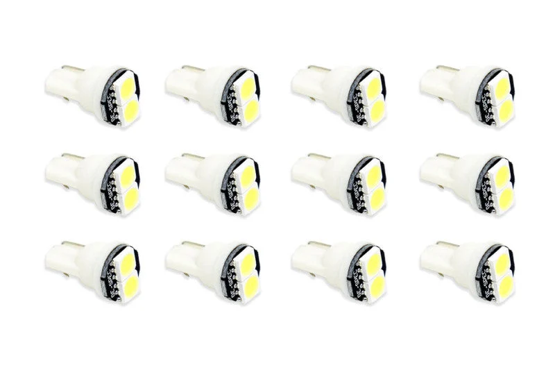 Diode Dynamics 194 LED Bulb SMD2 LED - Cool - White Set of 12