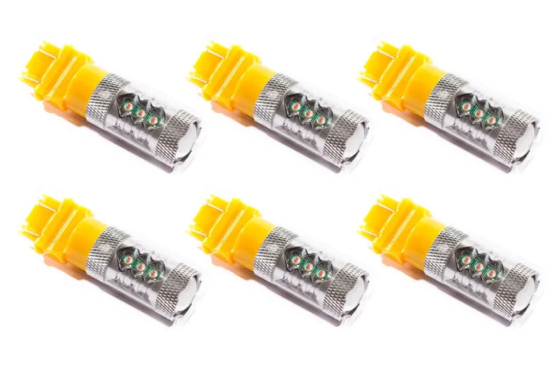 Diode Dynamics 3157 LED Bulb XP80 LED - Amber Set of 6