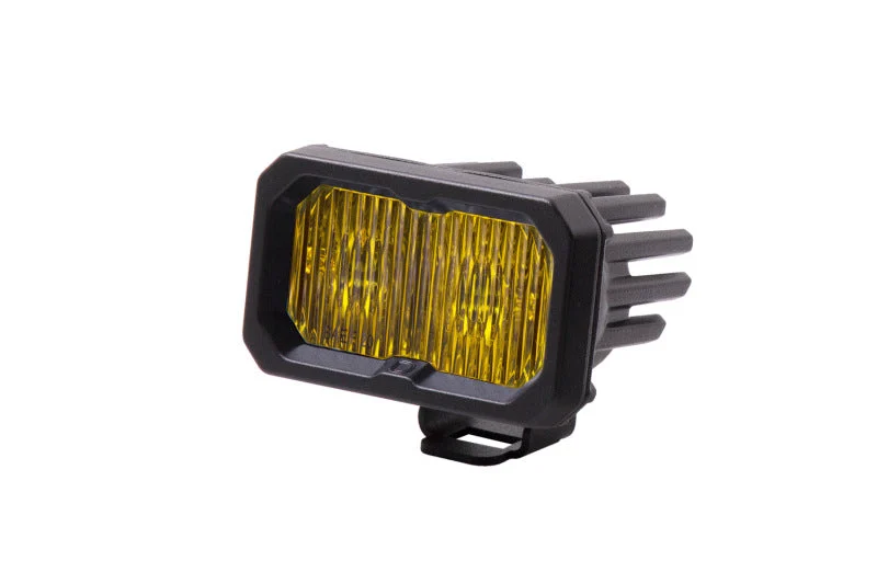 Diode Dynamics Stage Series 2 In LED Pod Pro - Yellow Fog Standard ABL Each