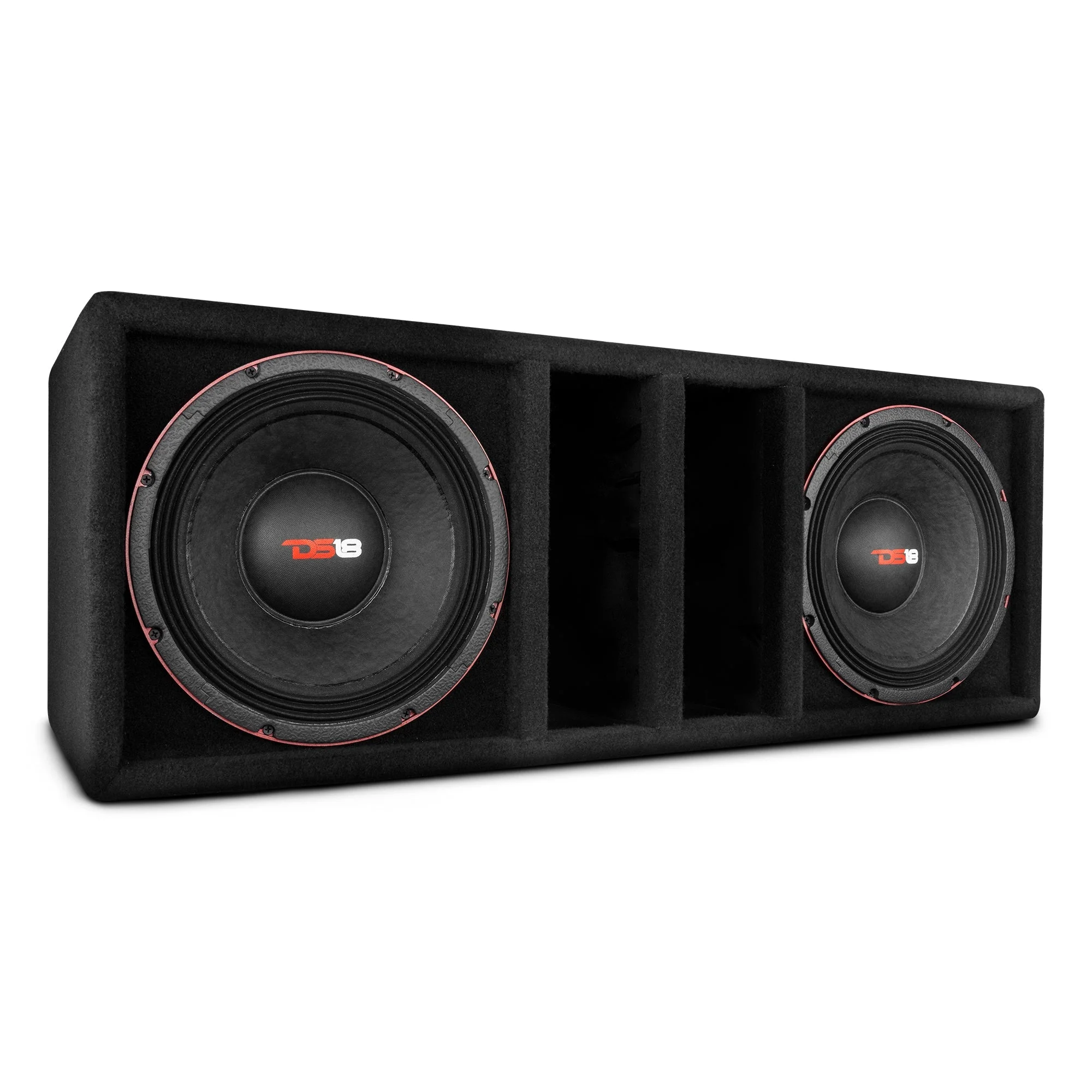 PANCADAO Ported box with 2 X 12" Mid-Bass PRO-1.5KP12.2 Loaded