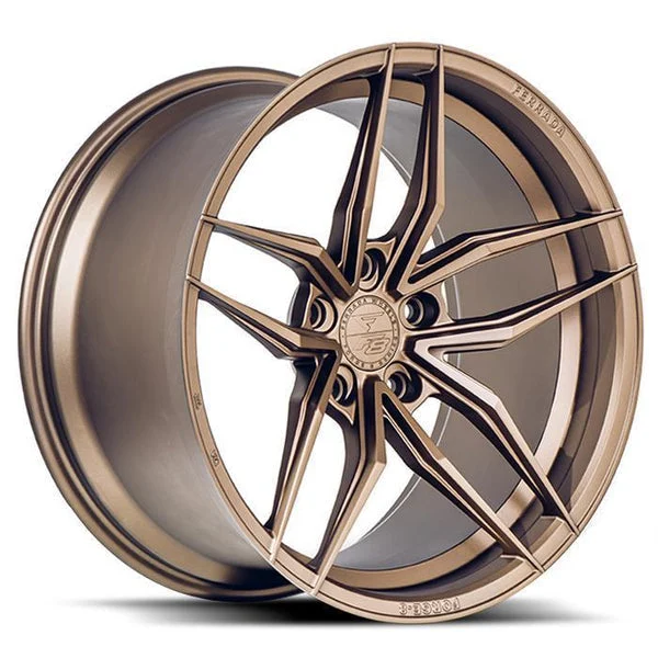 Ferrada Wheels Forge-8 FR5 Matte Bronze 20x9 5x120 ET20 74.1 Mid Concavity