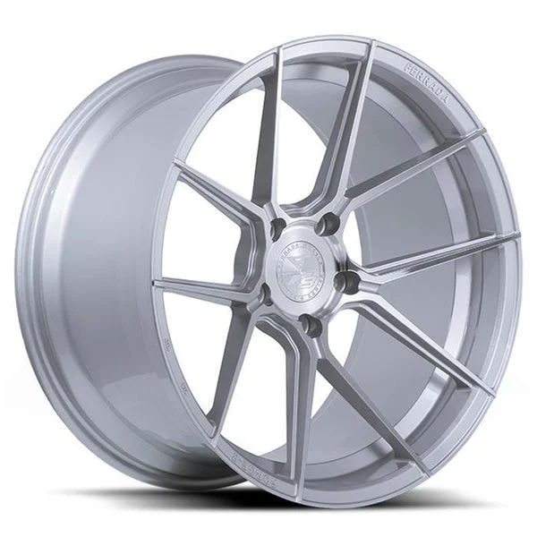Ferrada Wheels Forge-8 F8-FR8 Machine Silver 21x12 5x114 ET21 73.1 Deep Concavity