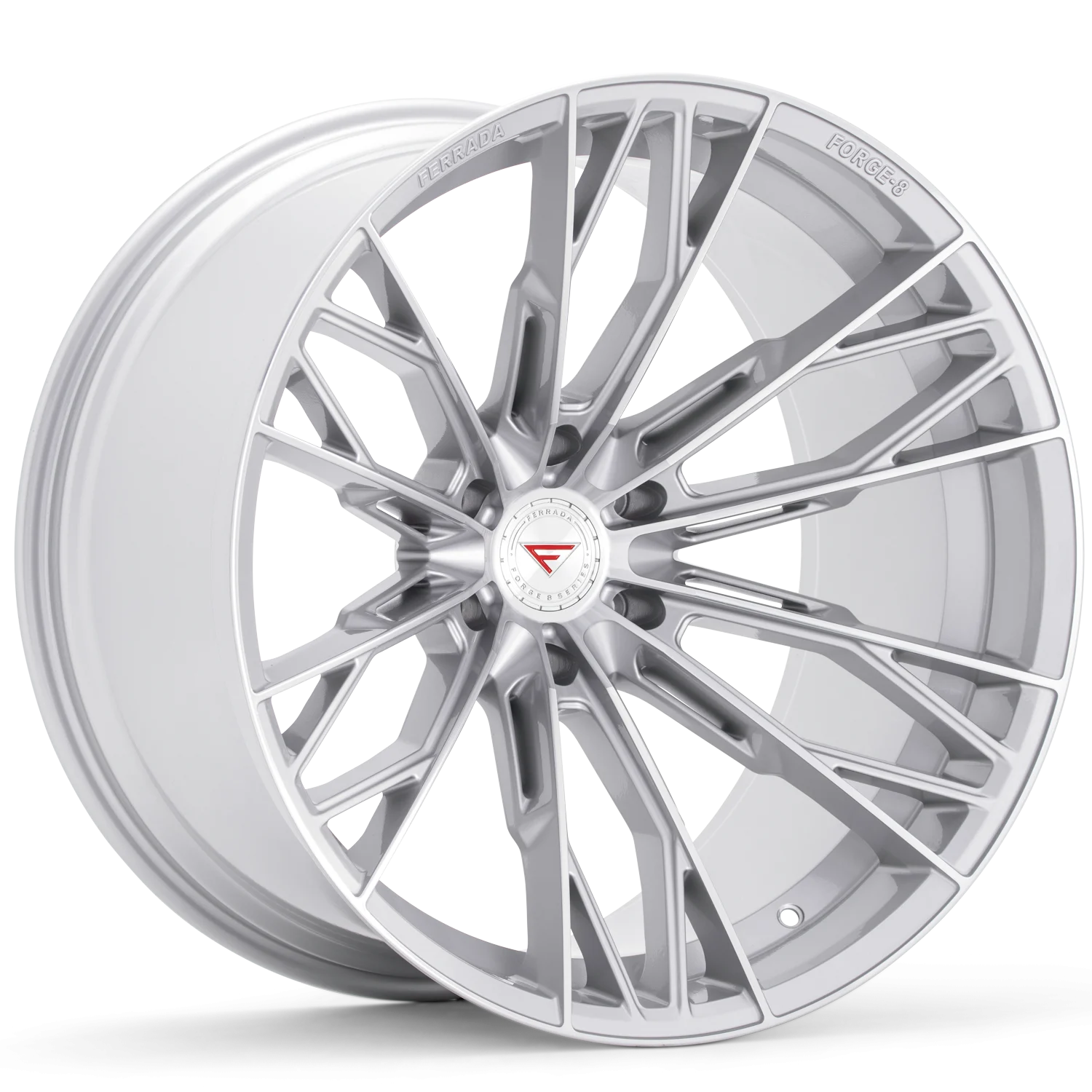Ferrada Forge-8 Off Road Wheels FTR11 Machine Silver 22x10 6x135 ET-18 87.1 Super Concavity