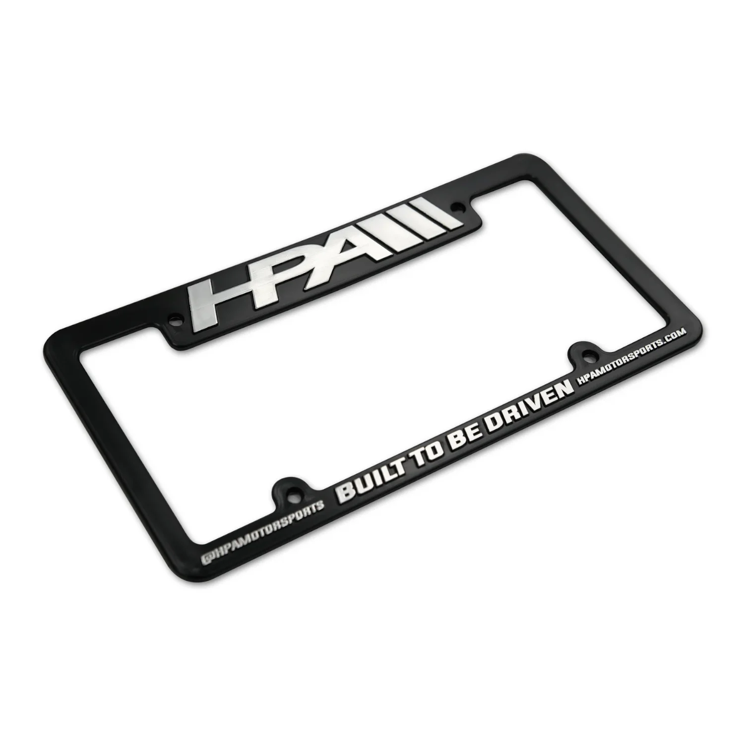 HPA Motorsports License Plate Frame