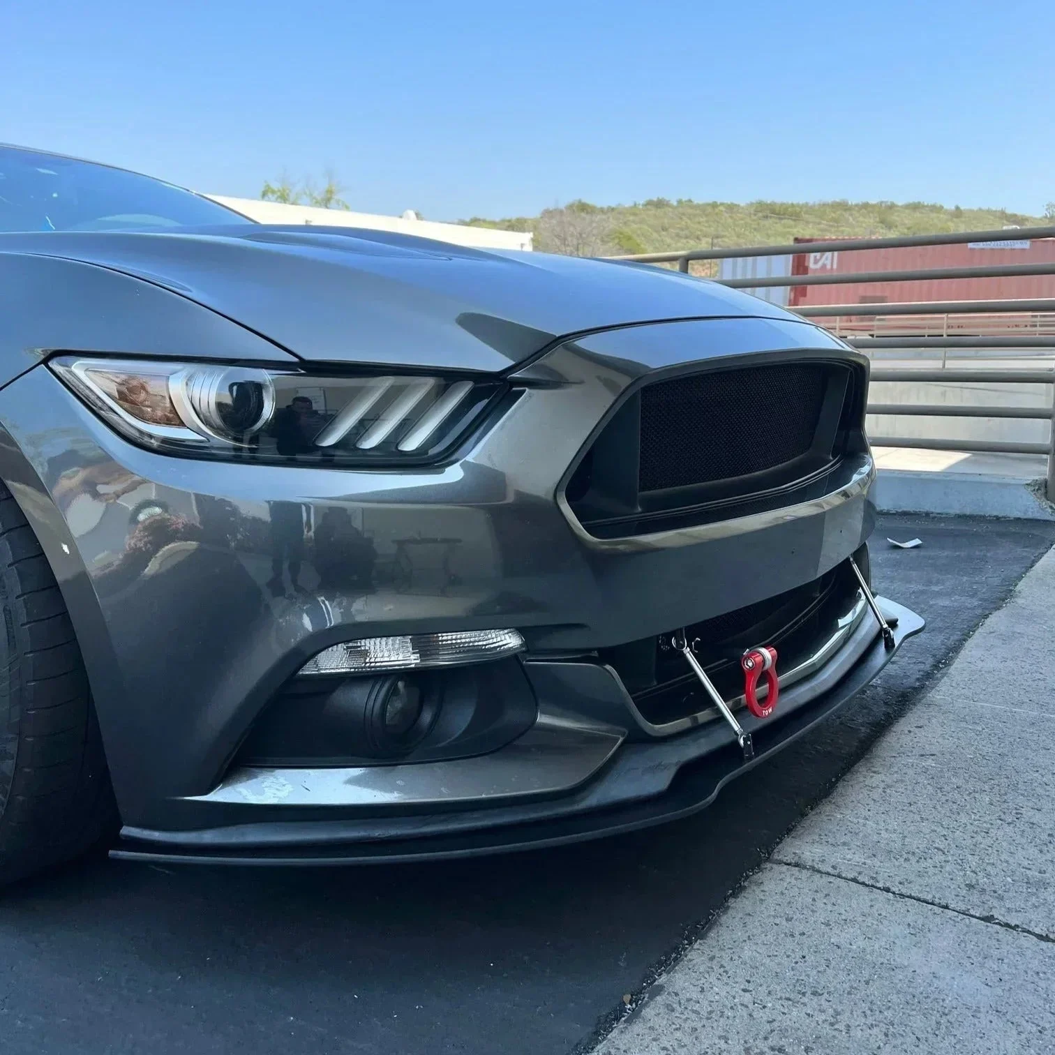 Front Splitter Extension for 2015–2017 Ford Mustang GT, EcoBoost & V6 | ZL1 Addons