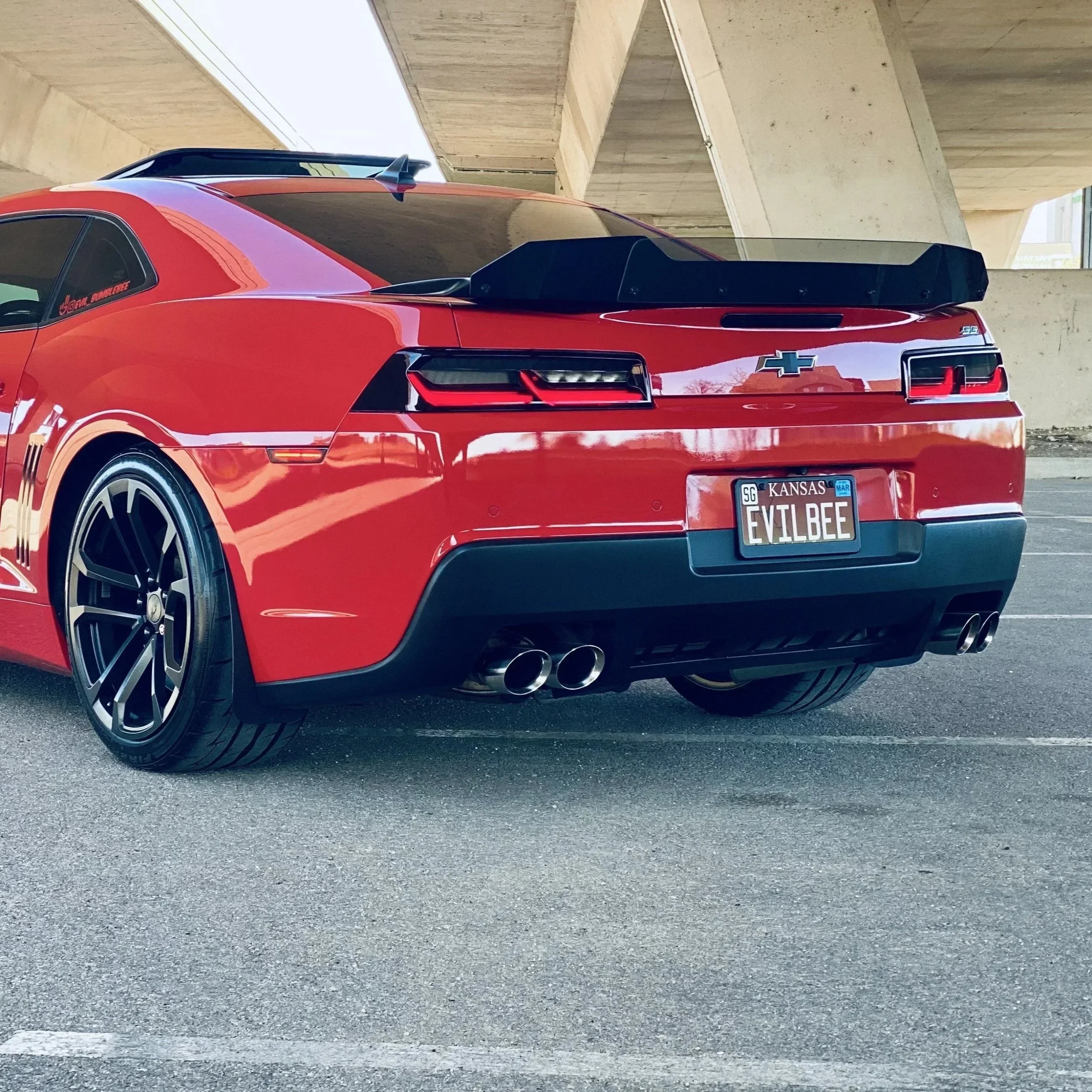 2014–2024 Camaro Stealth Wicker Bill | ZL1, Z/28, SS, 1LE & Blade Spoiler | Zl1 Addons