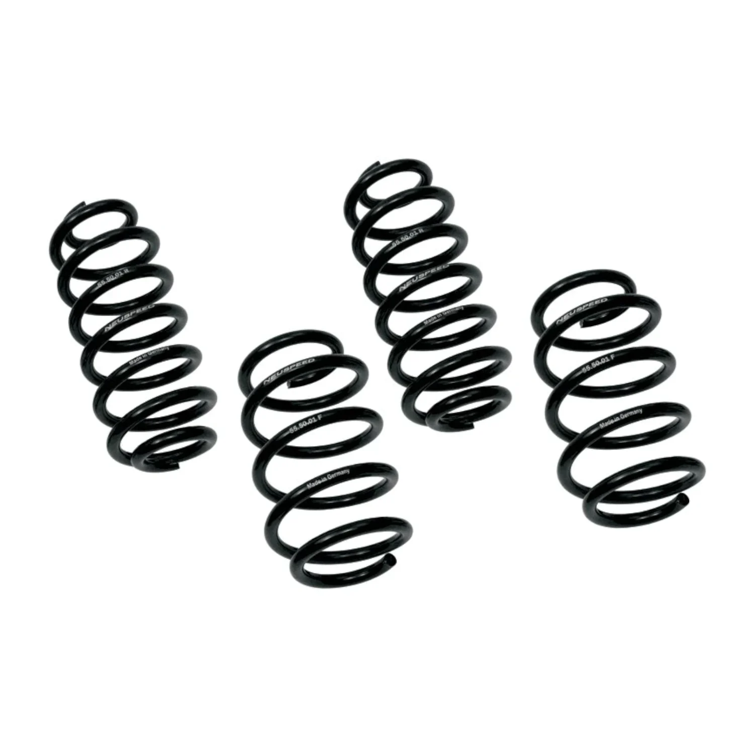 NEUSPEED Race Springs Kit | MK5 Rabbit · GTI · Jetta · GLI · MK6 Golf · B6 Passat · B7 Passat · MK1 CC · MK1 EOS · 8P A3