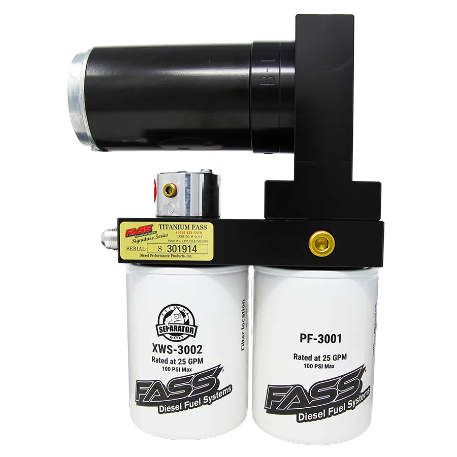 FASS 2017-2019 Ford 6.7L Powerstroke 220gph/65psi Titanium Signature Series Fuel Air Separator