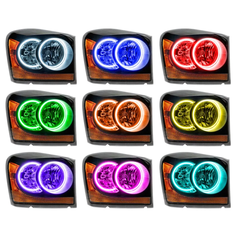 Oracle 04-06 Dodge Durango SMD HL - Black - ColorSHIFT