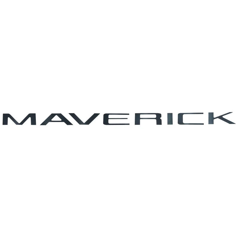 Putco 22-23 Maverick Lettering kit - Ford Lettering Emblems (Black Platinum)