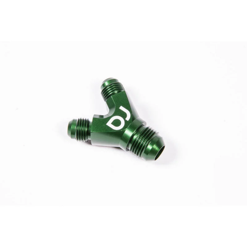 Radium Engineering Dual 6AN to 8AN Y-Adapter Block Fitting