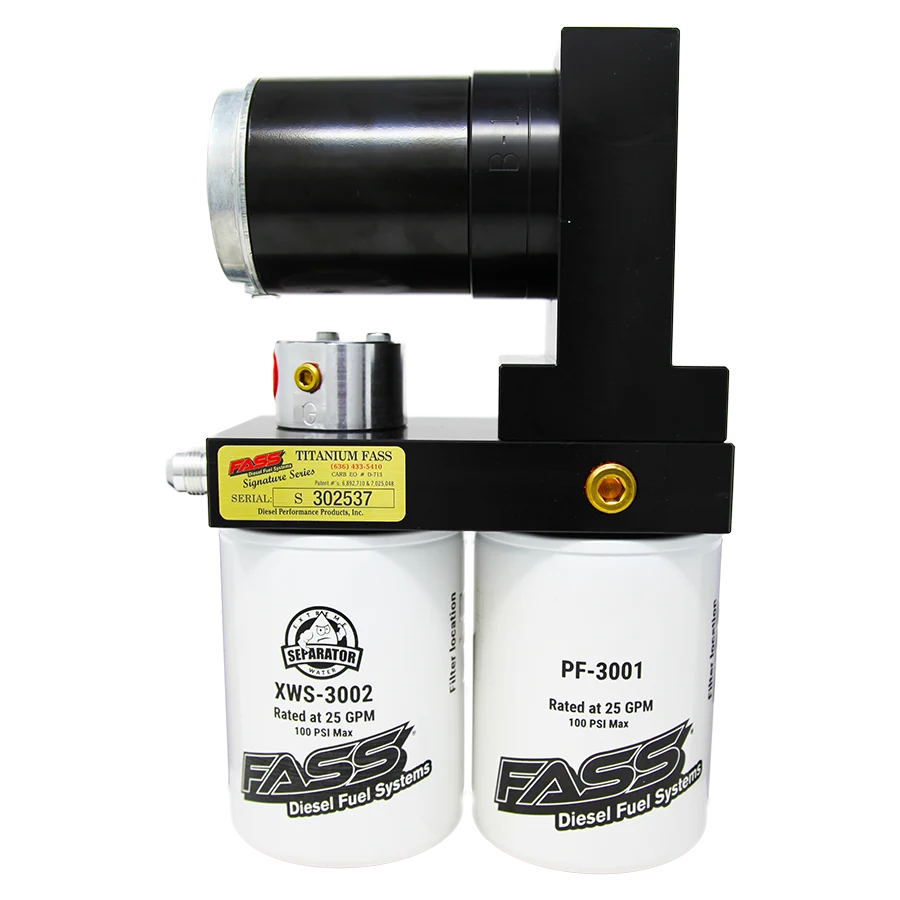 FASS 08-10 Ford F250/F350 Powerstroke 165gph Titanium Signature Series Fuel Air Separation System