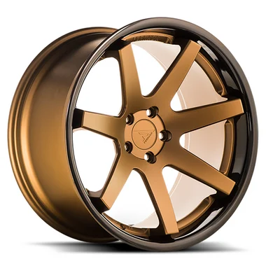 Ferrada Wheels FR1 Matte Bronze / Gloss Black Lip 22x10.5 5x114 ET42 73.1 Deep Concavity