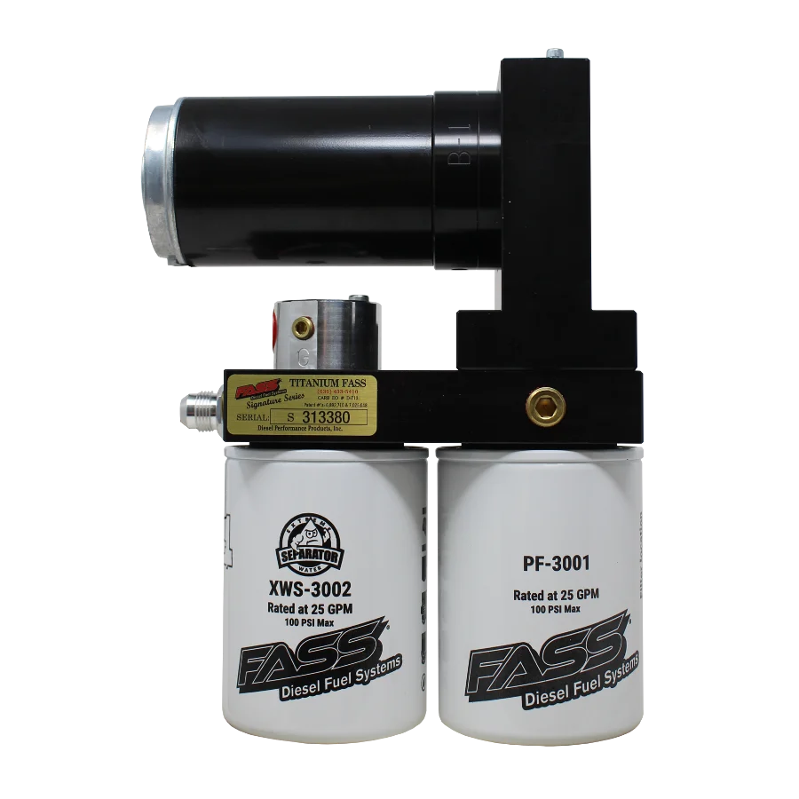 FASS Class 8 290gph/16-18psi Titanium Signature Series Fuel Air Separation System