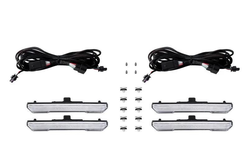 Diode Dynamics 2024 GMC Sierra/Canyon LED Sequential Sidemarkers - Clear