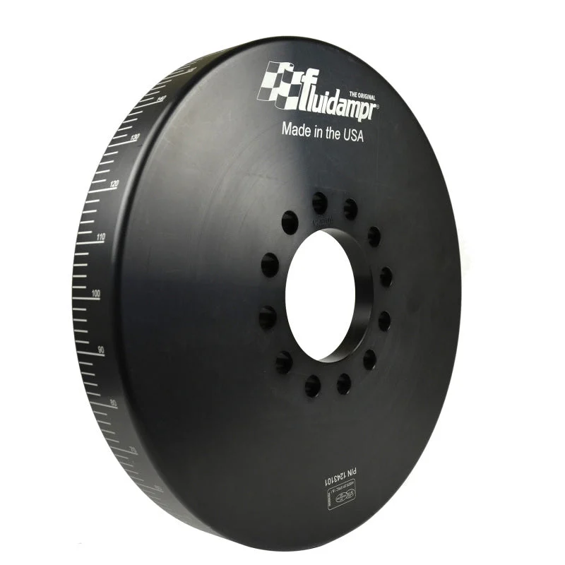 Fluidampr Universal Tractor Pulling 12 Bolt Taper Lock Hub Internally Balanced Damper (w/Bolt Holes)