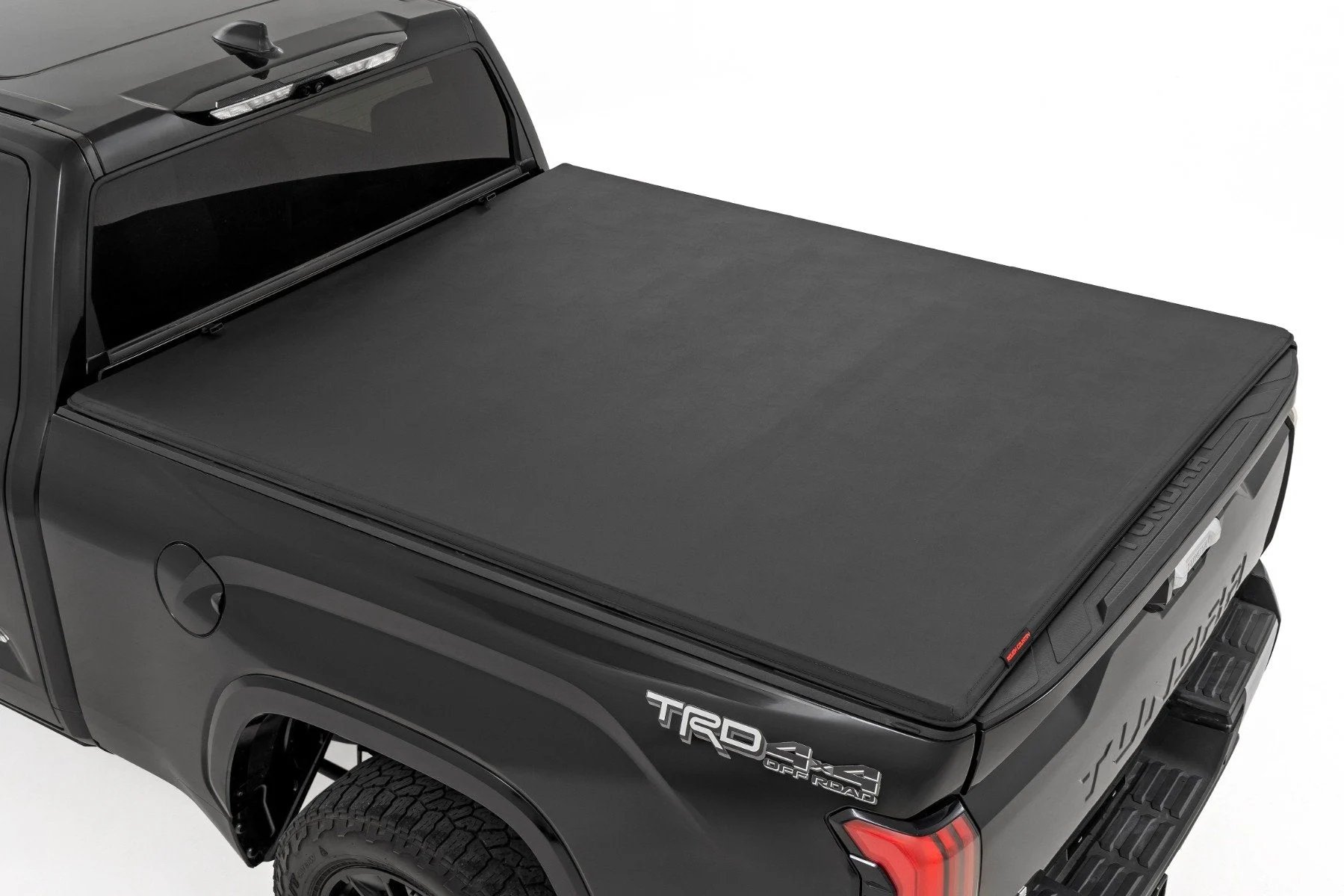 Soft Tri-Fold Bed Cover | With & W/O OE Rails | 6'7" Bed | Toyota Tundra (22-26)