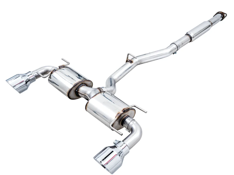 AWE Tuning Subaru BRZ/ Toyota GR86/ Toyota 86 Touring Edition Cat-Back Exhaust- Chrome Silver Tips