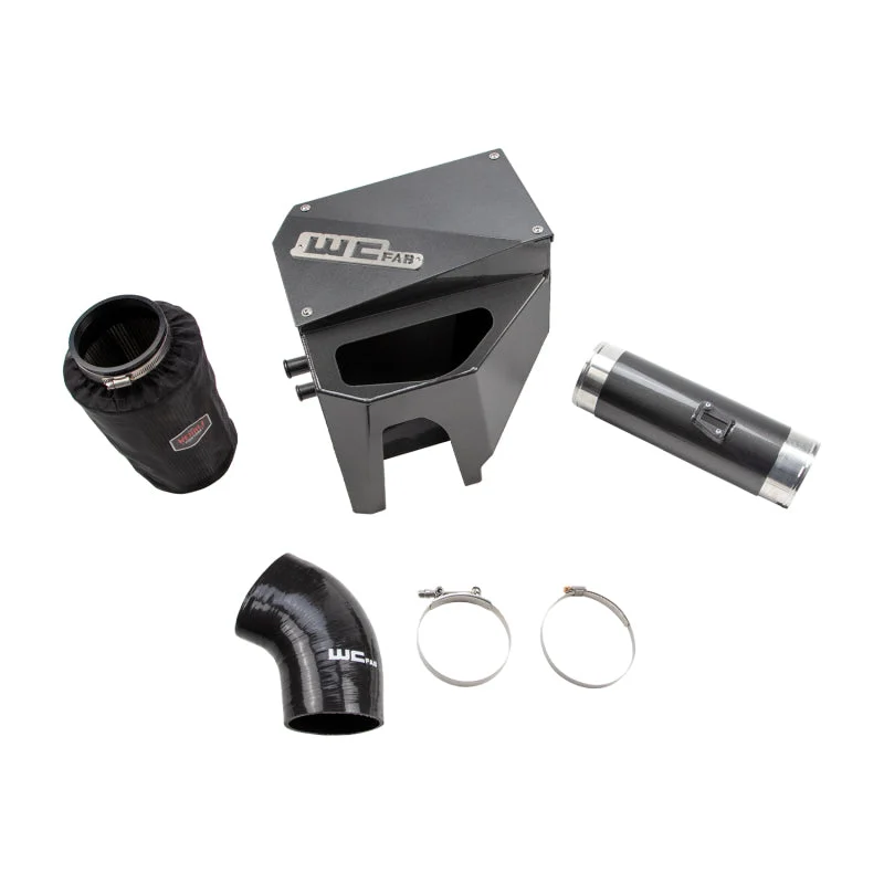 Wehrli 20-24 Ford 6.7L Powerstroke 4in. Intake Kit - Bengal Silver