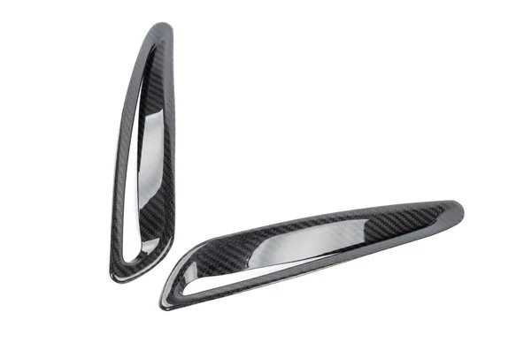 Dinan Side Hood Vent Covers - 2020-2025 Toyota GR Supra Carbon Fiber - A90/A91