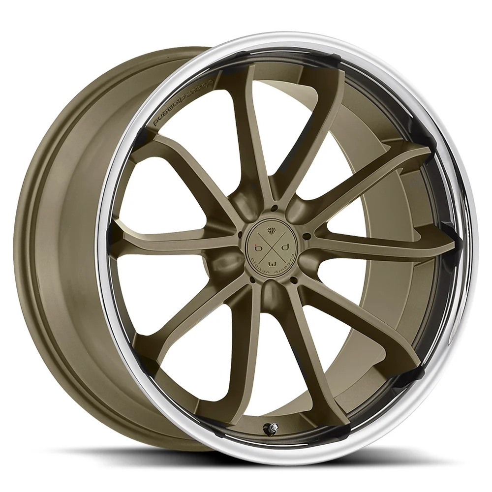 Blaque Diamond BD-23 - Matte Bronze w/ Chrome Lip