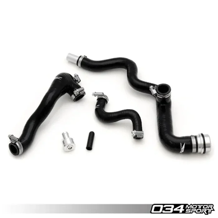 Breather Hose Kit, Late MkIV Volkswagen 1.8T AWP, Reinforced Silicone