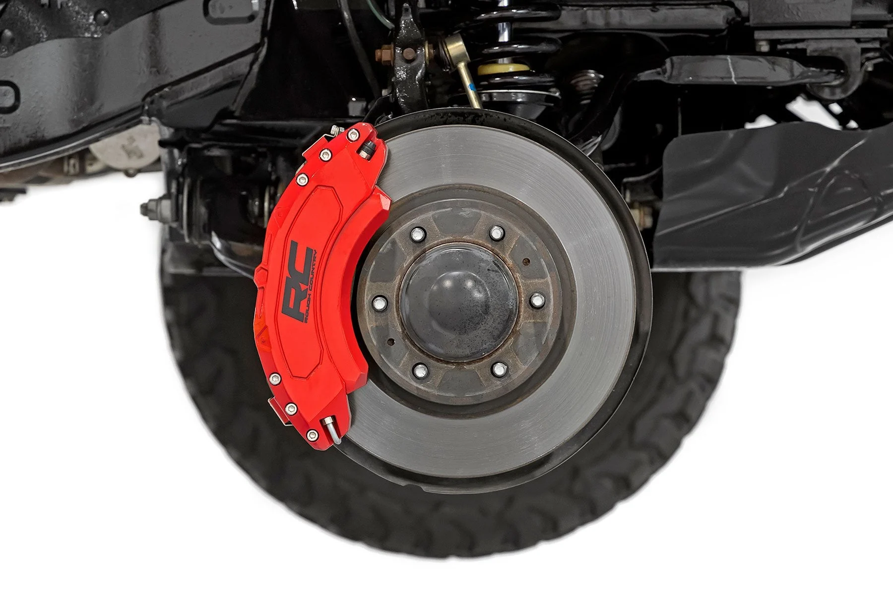 Caliper Covers | Front and Rear | Red | Chevy/GMC Sierra 1500 (19-26)/Silverado 1500 (19-26)