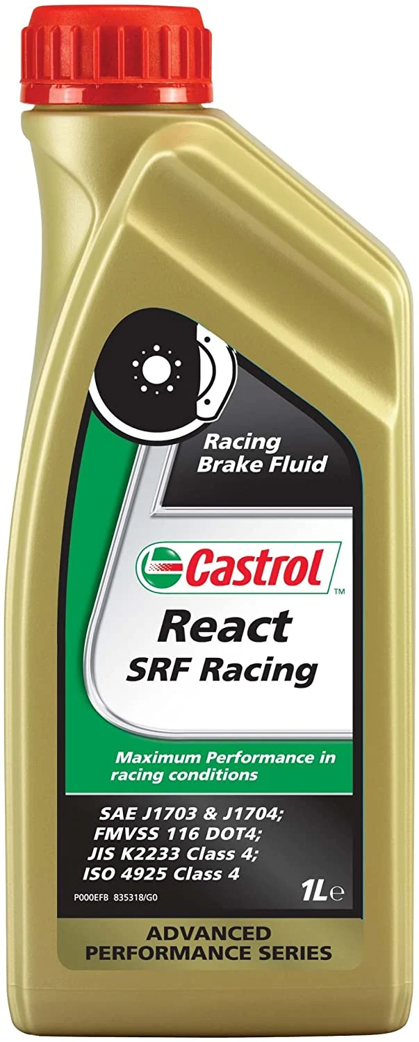 Castrol SRF Racing DOT 4 Brake Fluid - 1 Liter 12512