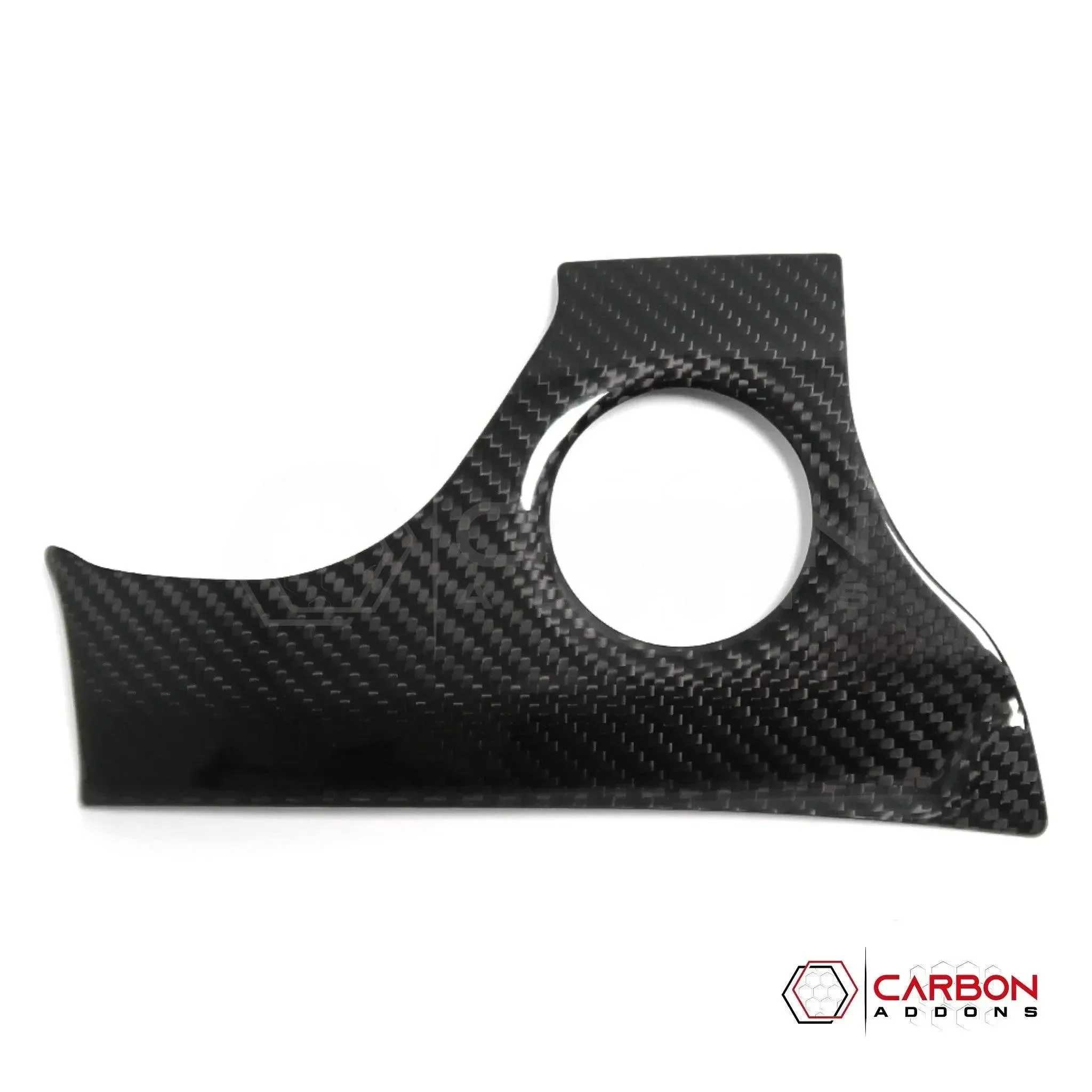 2019+ RAM 1500/TRX/RHO Engine Start Stop Button Surround Trim Hard Carbon Fiber Cover