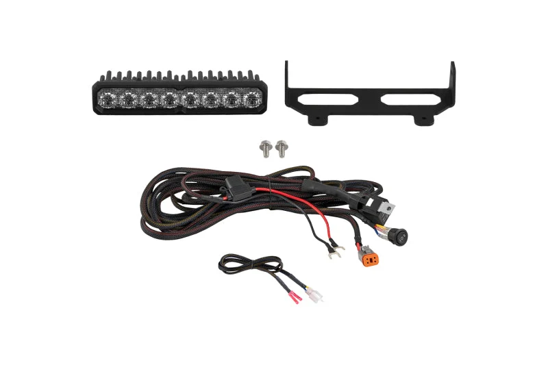 Diode Dynamics 17-26 Can Am Maverick Shock Mount Kit SS10 Pro White Combo