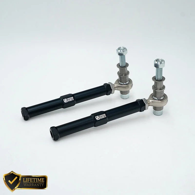 Suspension Secrets Adjustable Bump Steer Tie Rod Ends - Porsche 911 997 Turbo