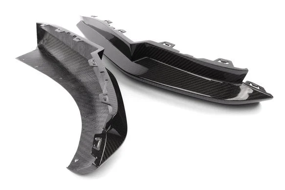 Dinan Rear Side Splitters - 2021-2025 BMW M4 Carbon Fiber - G82/G83