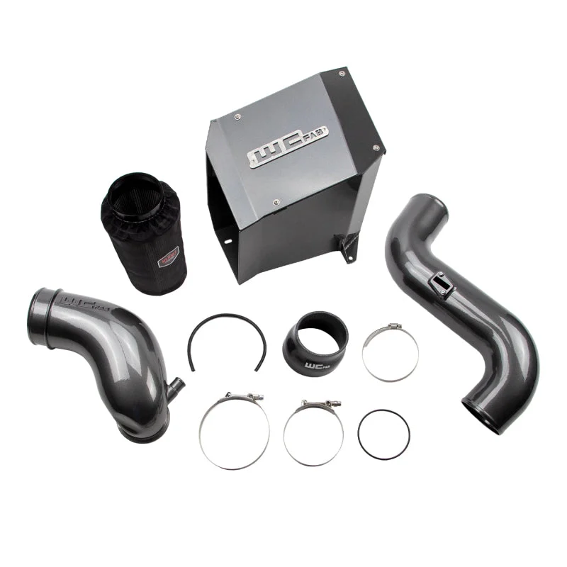 Wehrli 07.5-10 Chevrolet Duramax LMM 4in Intake Kit Stage 2 - Cat Yellow