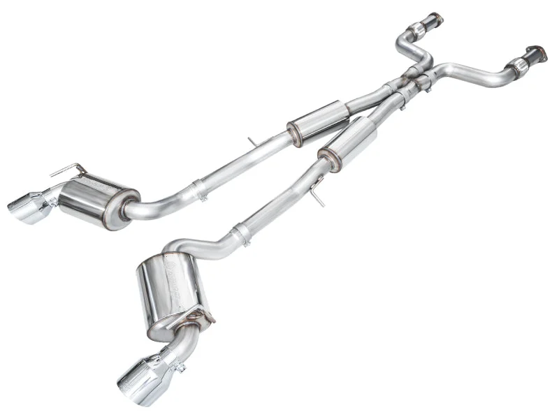 AWE Tuning 2023 Nissan Z RZ34 RWD Touring Edition Cat-Back Exhaust System w/ Chrome Silver Tips