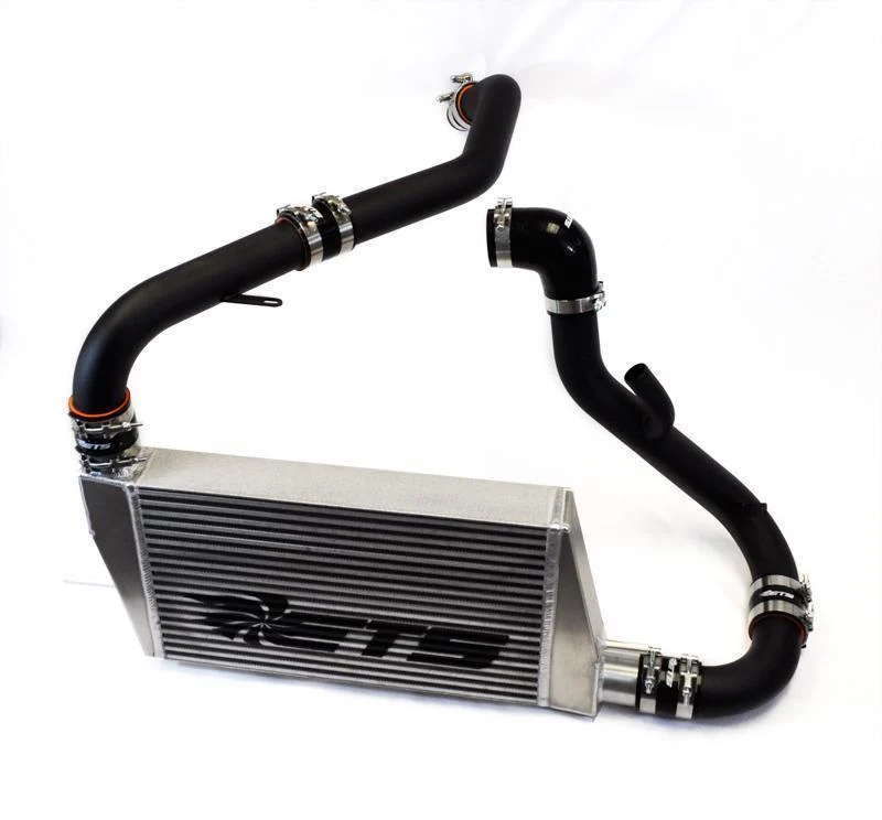 ETS Intercooler Upgrade Kit w/ Wrinkle Black Piping | 2008-2015 Mitsubishi Evo X (100-10-IC)
