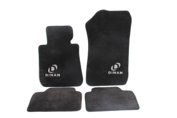 Dinan Signature Floor Mats - 2012-2018 BMW 6-Series Black - F13